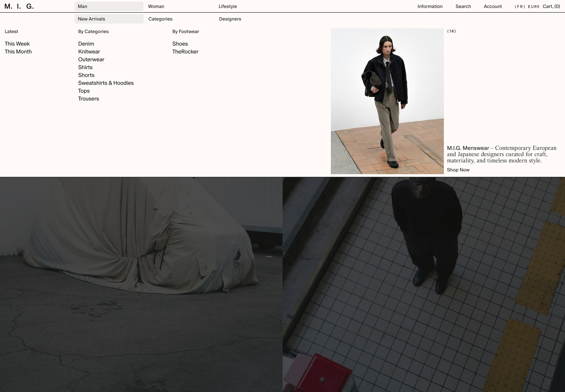 MARCHÉ D’INTÉRÊT GÉNÉRAL Website. Menu. Luke Hoban